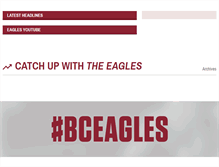 Tablet Screenshot of bceagles.com